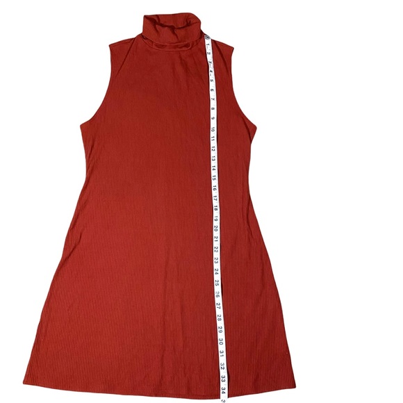 Reformation Rust Mini Dress - Picture 5 of 9